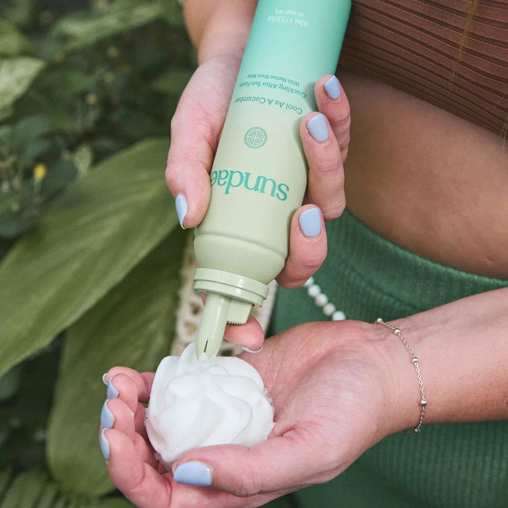 Sundae Cool As A Cucumber Crackling After Sun Foam