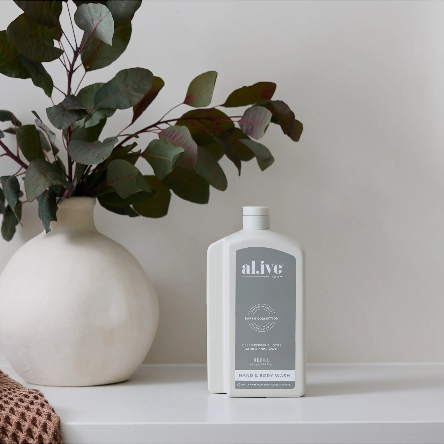 REFILL - Hand and Body Wash - Al.ive - Green Pepper & Lotus
