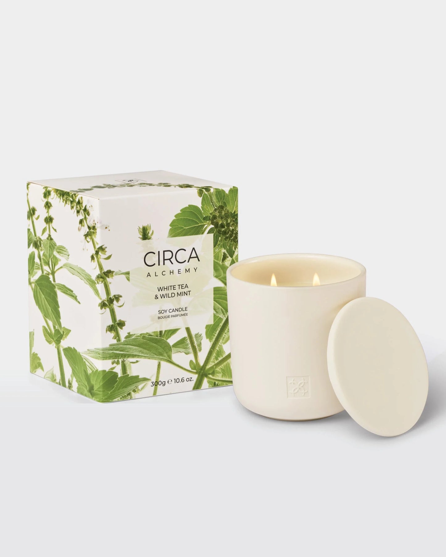 Candle - White Tea & Wild Mint - Circa 300g