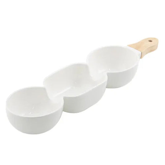 Serve Stick - White - 3 Part
