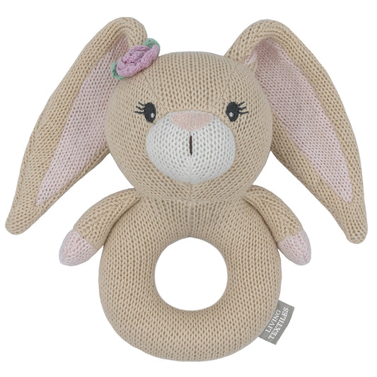 Rattle - Knitted - Bunny