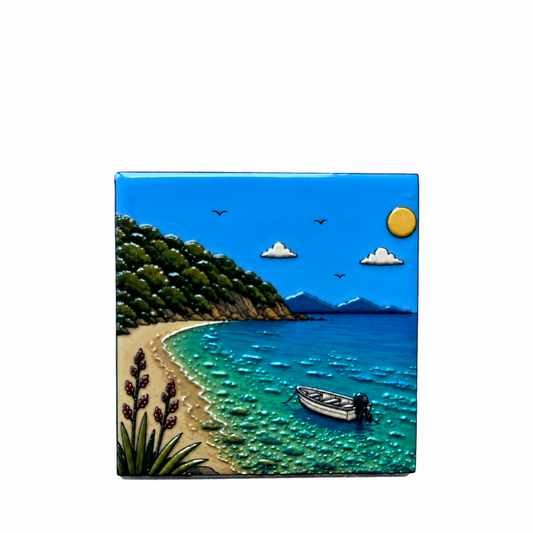Ceramic Coaster - Aotearoa