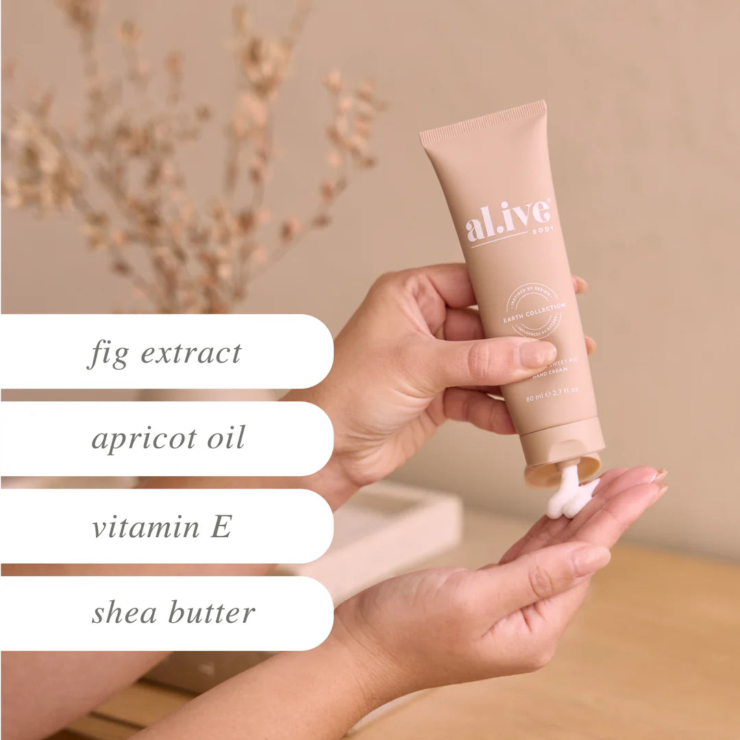 Hand Cream - Al.ive - Apricot & Sweet Fig