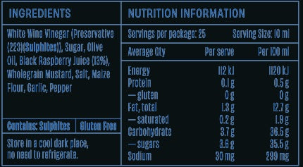 Peplers - Black Raspberry Vinaigrette 250ml