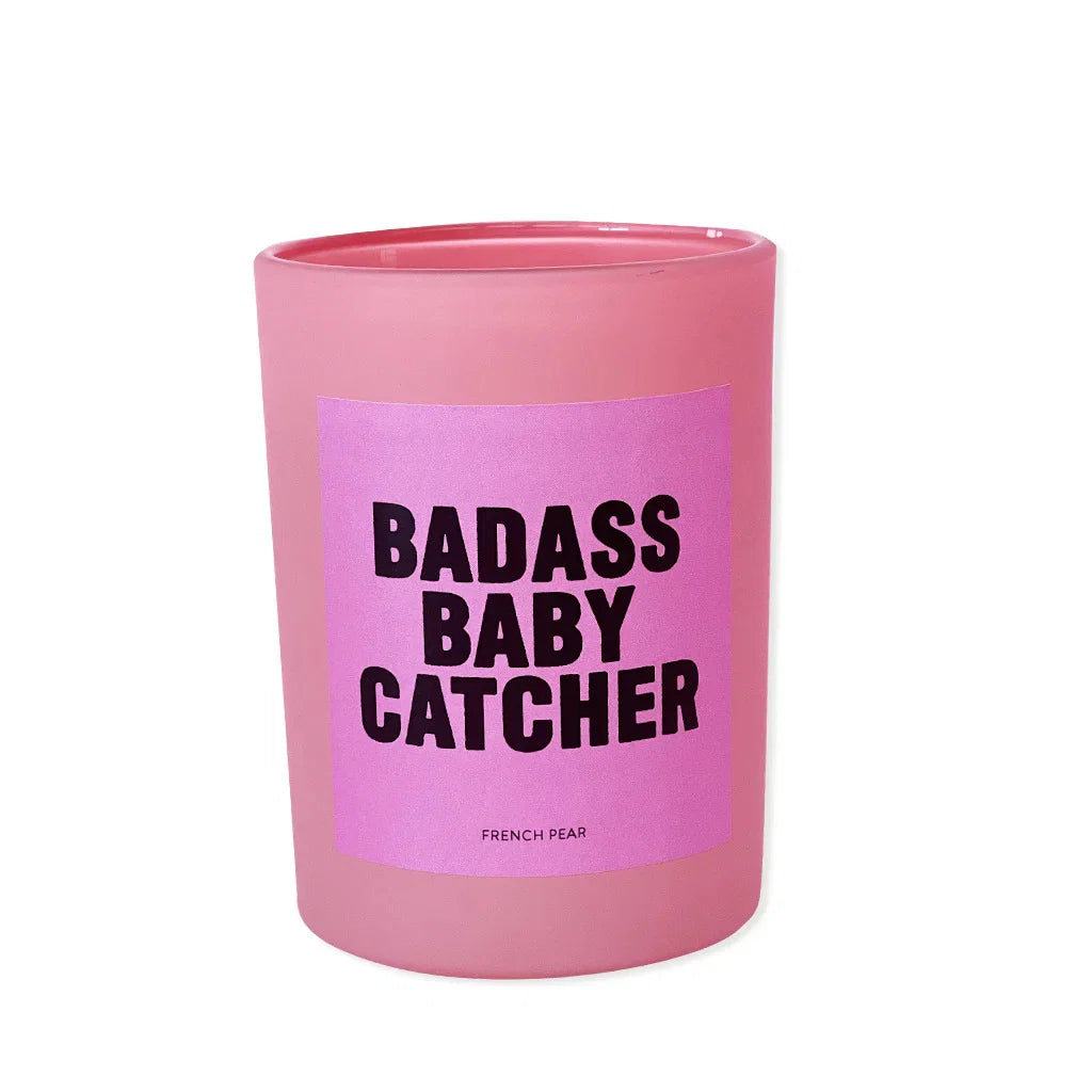 Midwife - Scented Candle - Badass Baby Catcher - Viva La Vulva