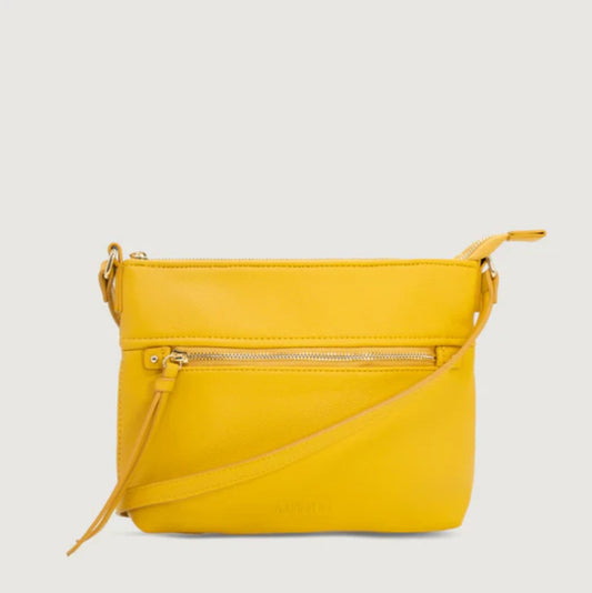 Crossbody Bag - The Thorndon - Mustard - Moana Road