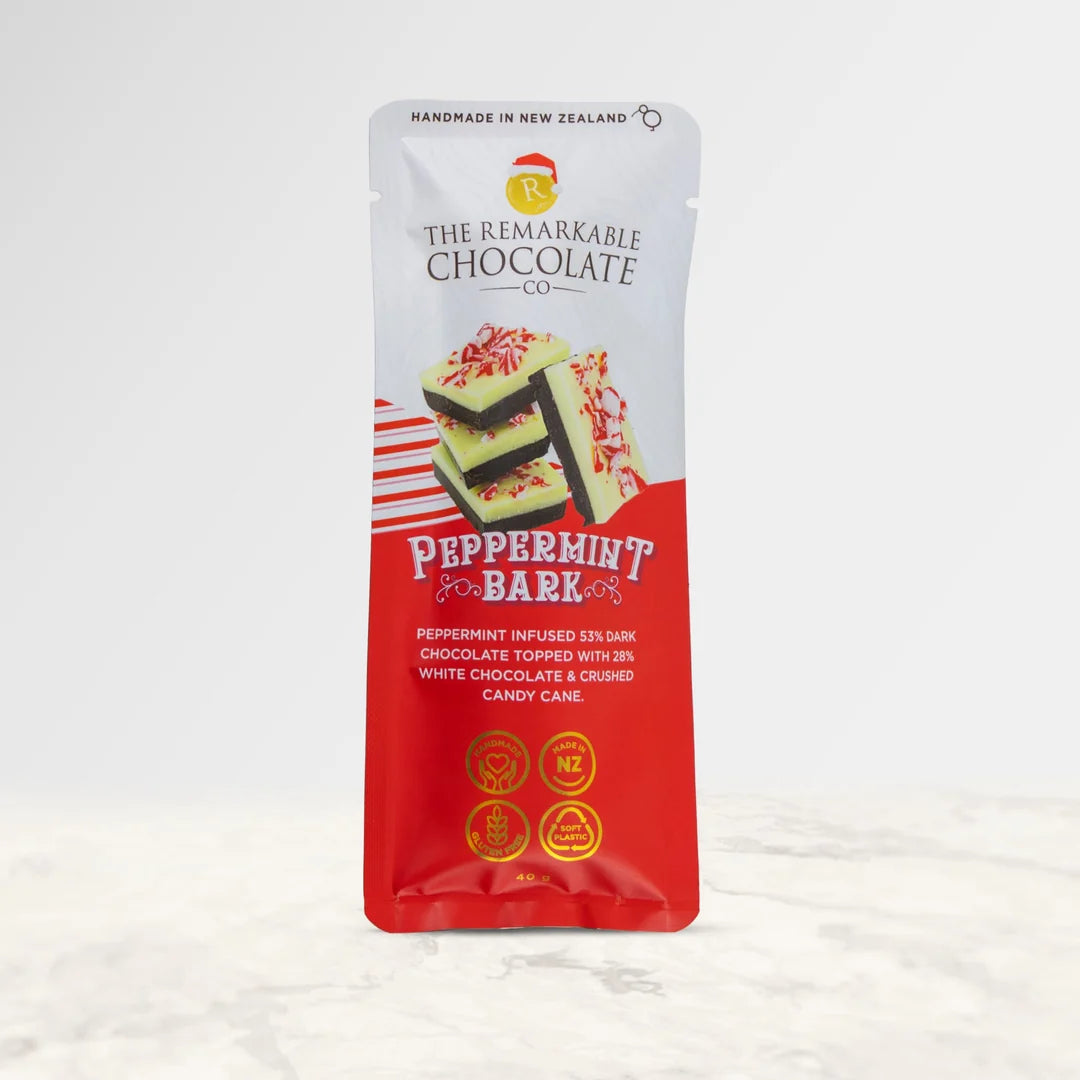 Peppermint Bark | Chocolate Bar 40G