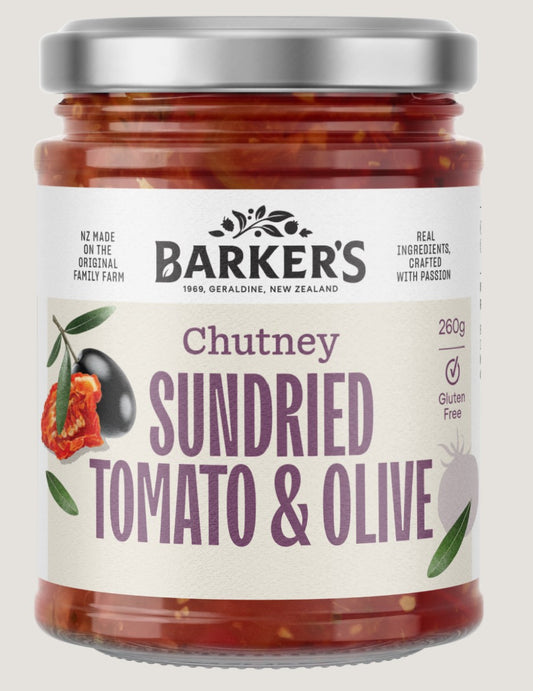 Relish - Sundried Tomato & Olive - Barkers
