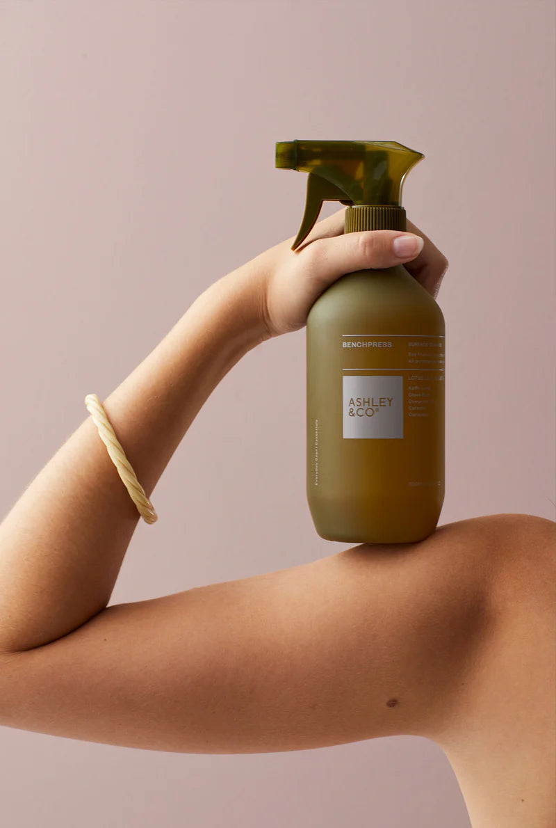 Benchpress - Counter & All Rounder Spray - Ashley and Co - Lotus Leaf & Lustre 500ml