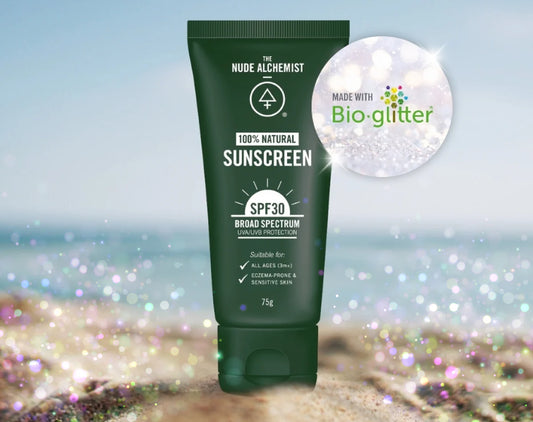 Sunscreen - SPF30 - The Nude Alchemist - 75g BioGlitter
