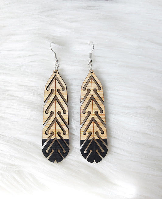 Earrings - Mako Design - Huia Iti