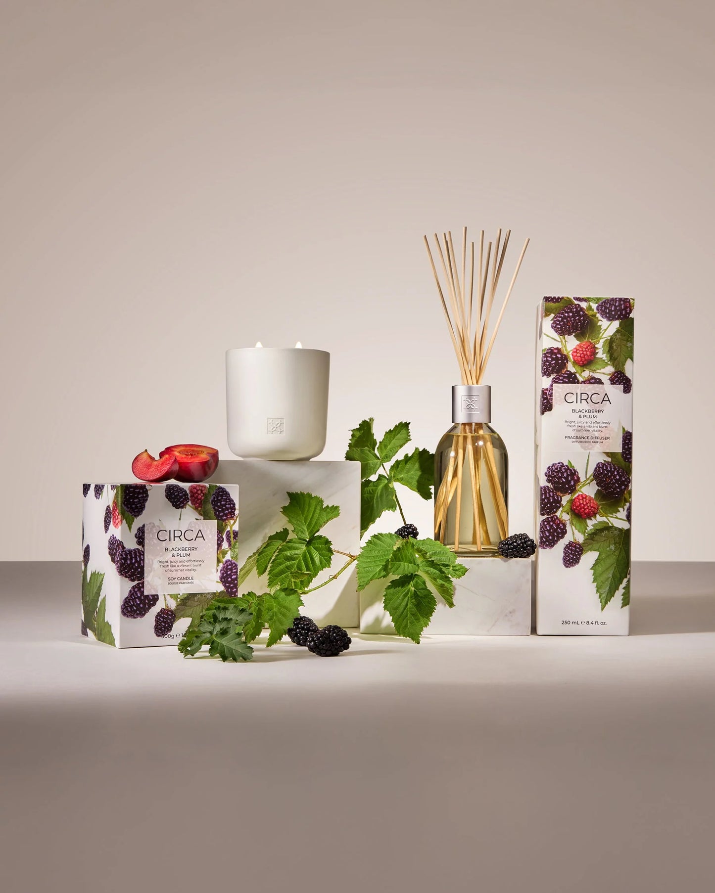 Reed Diffuser - Blackberry & Plum - 250ml - Circa (Copy)