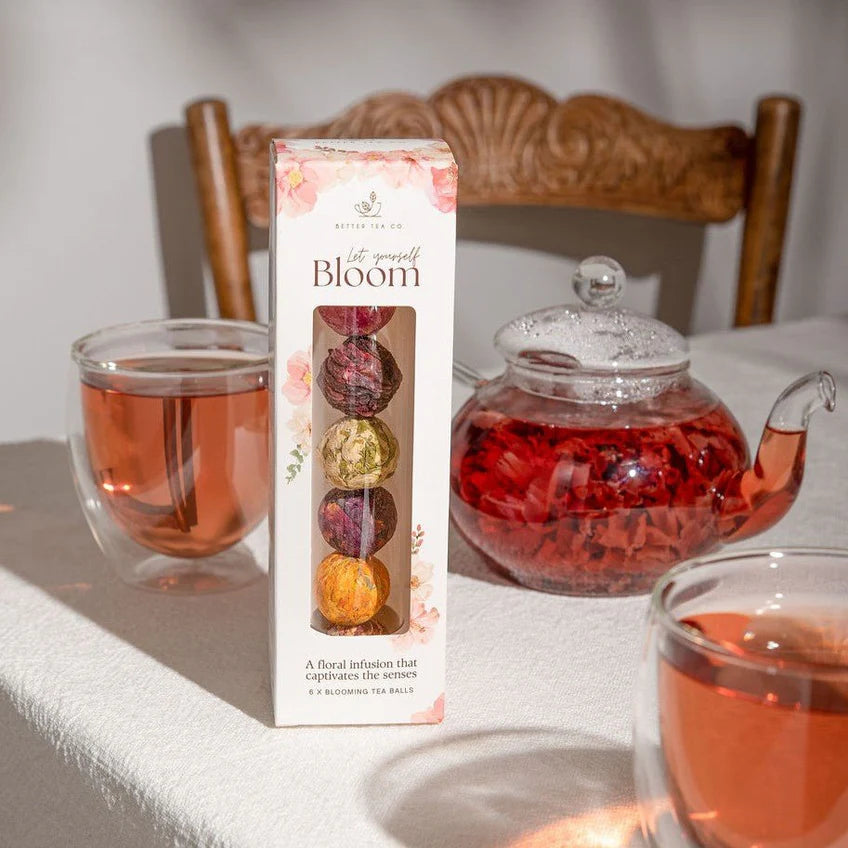 Tea Balls - Blooming - In Glass Tube