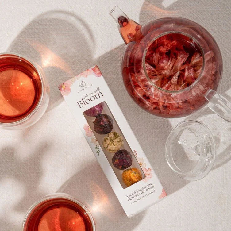 Tea Balls - Blooming - In Glass Tube
