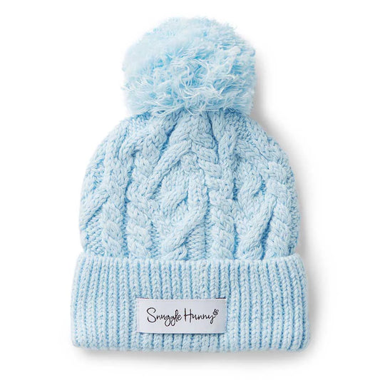 Knit Beanie - Snuggle Hunny - Light Blue