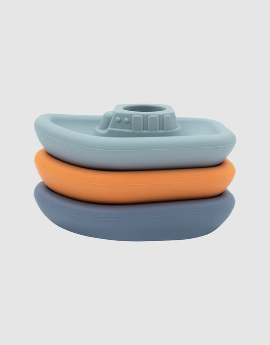 Silicone 3Pk Tubtime Tug Boat