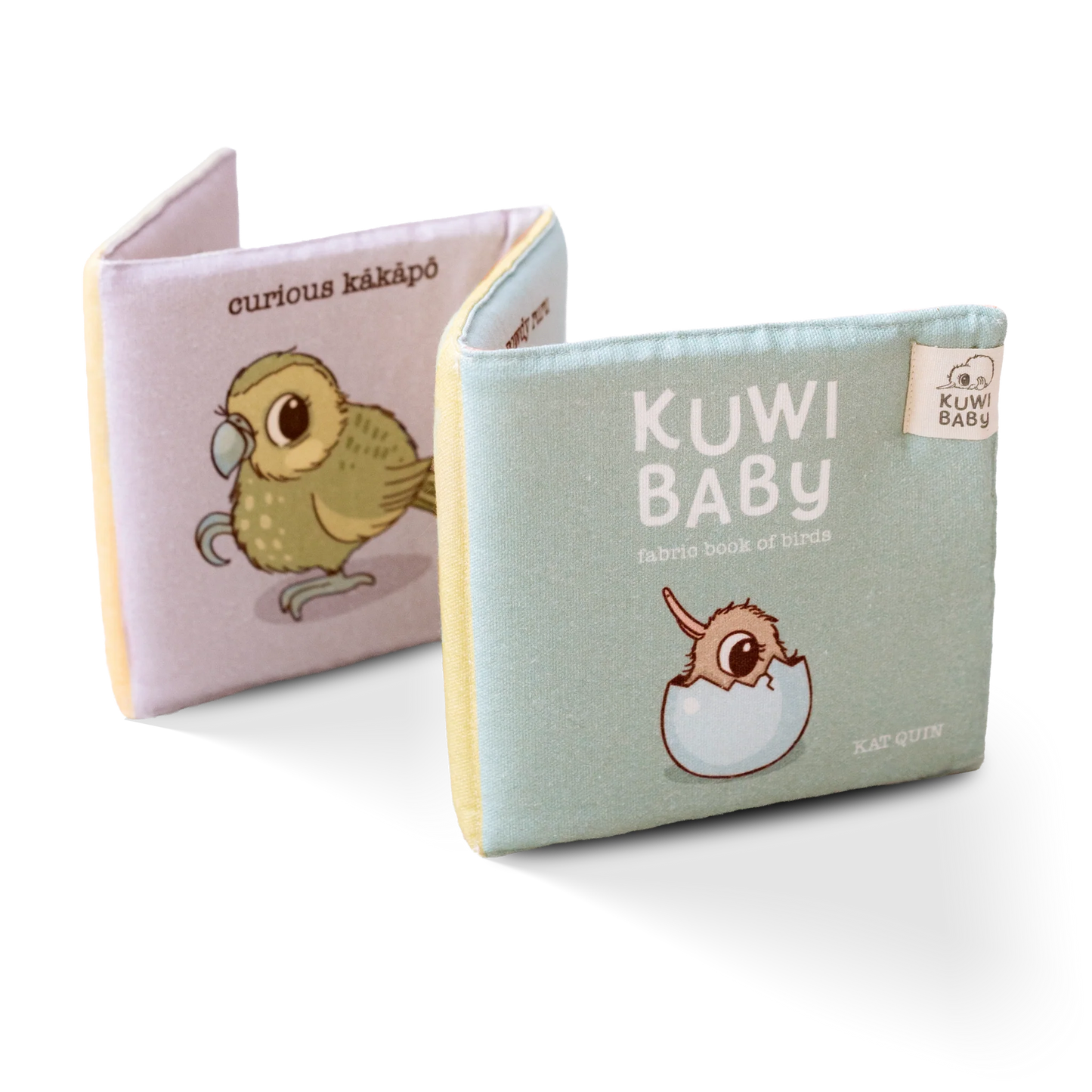 Kuwi Baby Fabric Book of Birds (Organic Cotton)