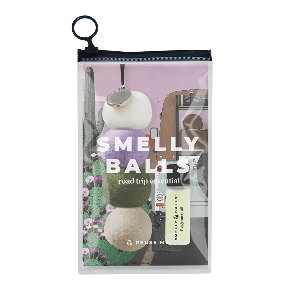 Car Diffuser - Smelly Balls -  Desert Bloom - Cactus Face
