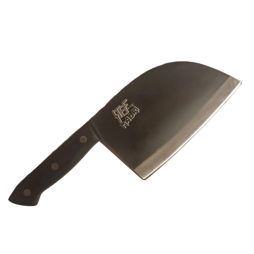 Knife - Chefs Kitchen Knife - Black - Stef the Māori
