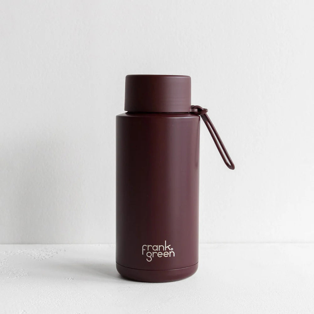 Reusable Bottle - Frank Green - 1ltr - Chocolate