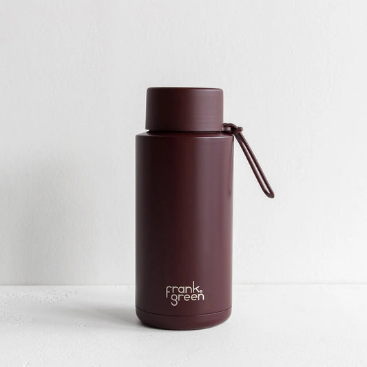 Reusable Bottle - Frank Green - 1ltr - Chocolate
