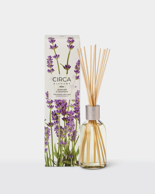 Reed Diffuser - Lavender & Geranium - 250ml - Circa