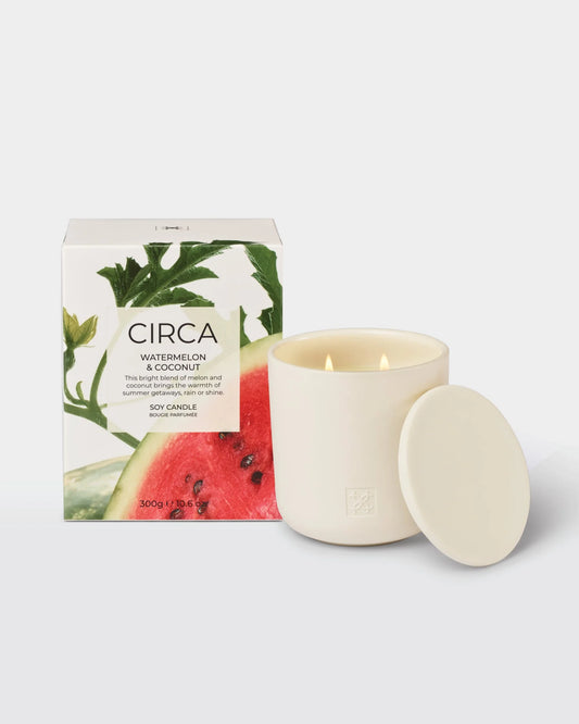 Candle - Coconut & Watermelon - Circa - 300g