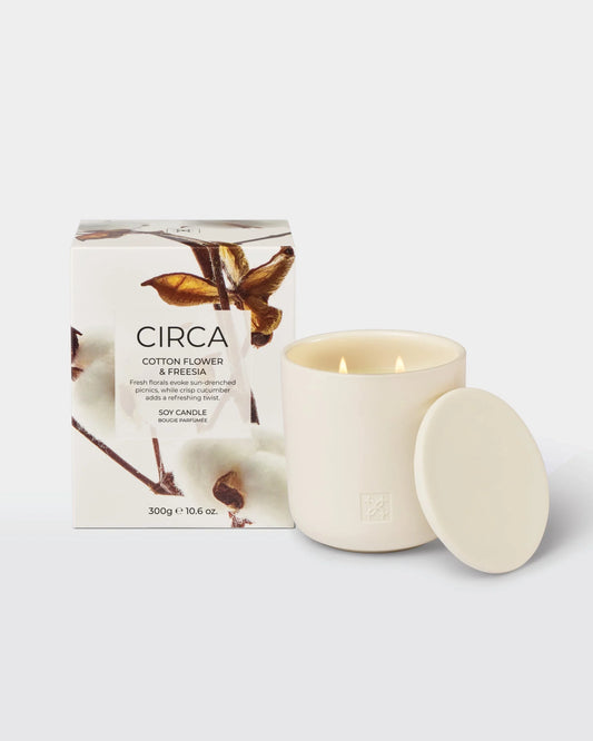 Candle - Cotton Flower & Freesia - Circa - 300g