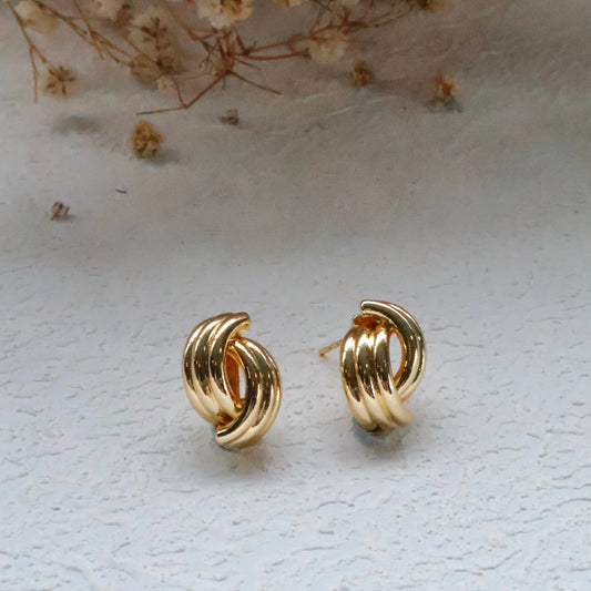 Earrings - Katy B -  Classic Knot Stud
