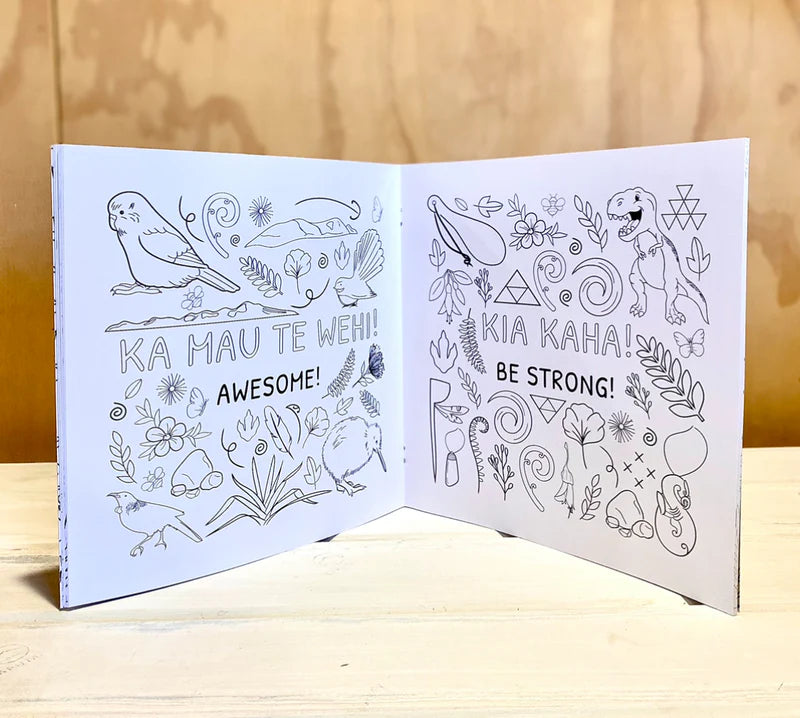 Book - Hone and his mokonui - Colouring Book