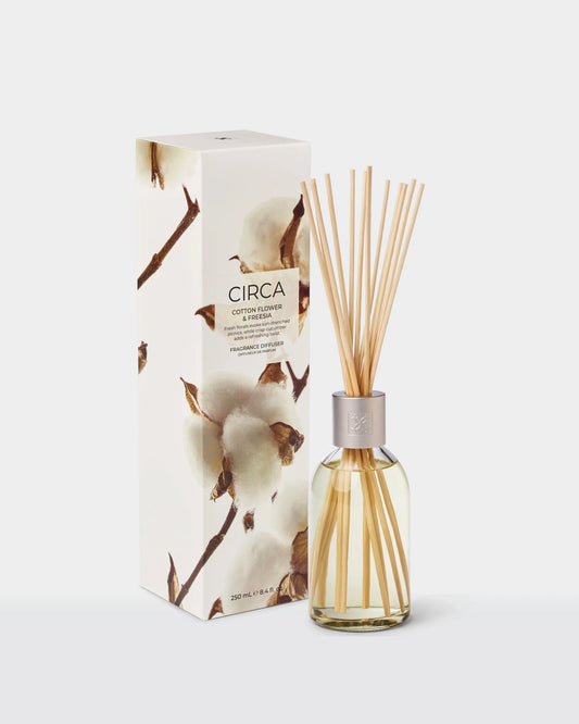 Reed Diffuser - Cotton Flower & Freesia - Circa