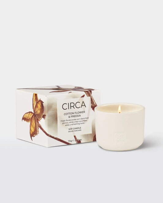Candle - Cotton Flower & Freesia - Circa - 70g