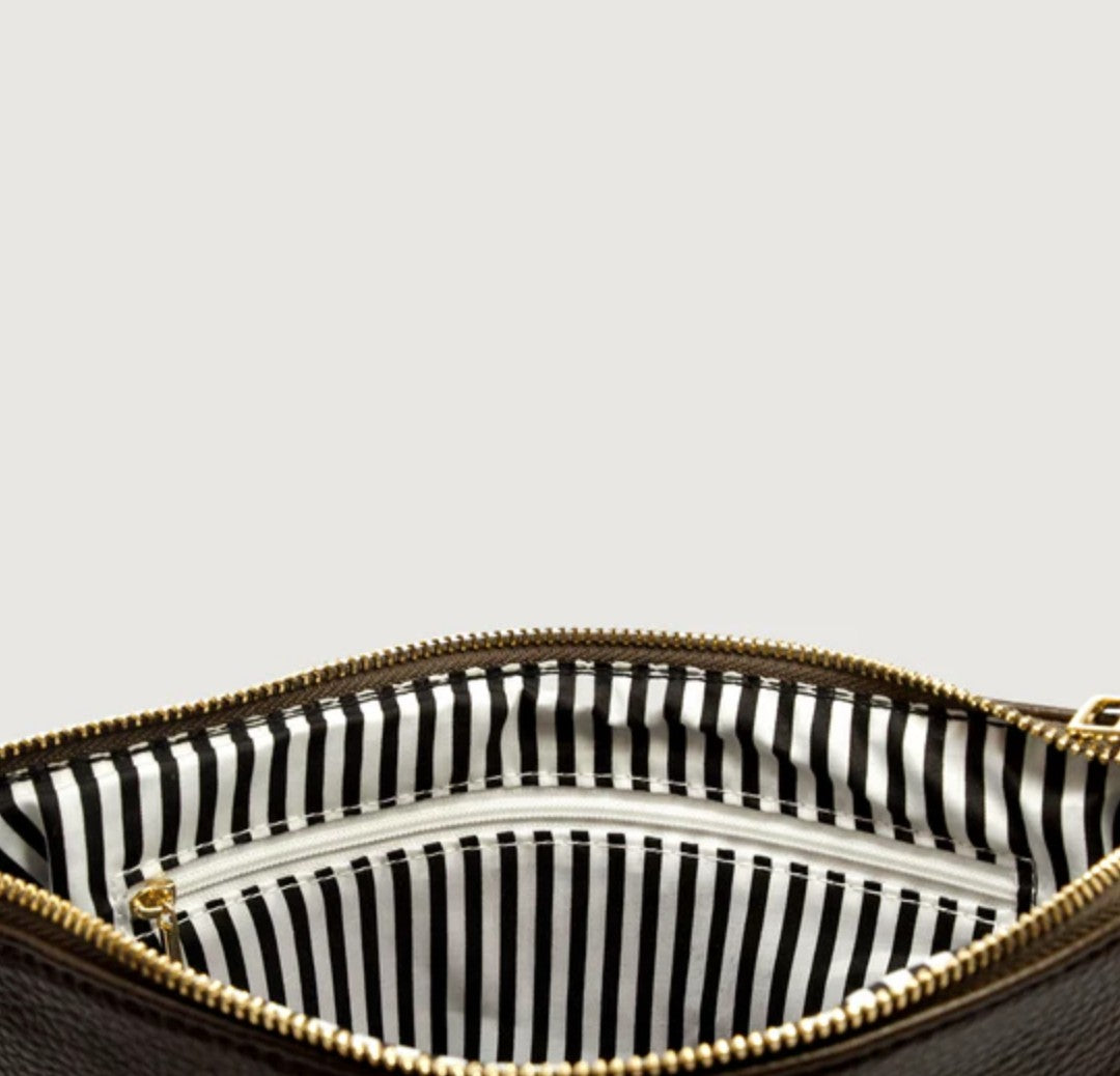 Crossbody Bag - The Thorndon - Chocolate - Moana Road