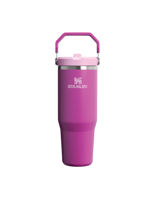 Tumbler - The IceFlow Flip Straw 2.0 - 30oz Dark Blossom - Stanley