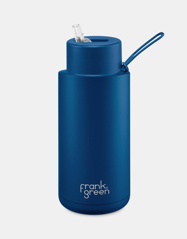 Reusable Bottle - Frank Green - 1ltr - Deep Ocean