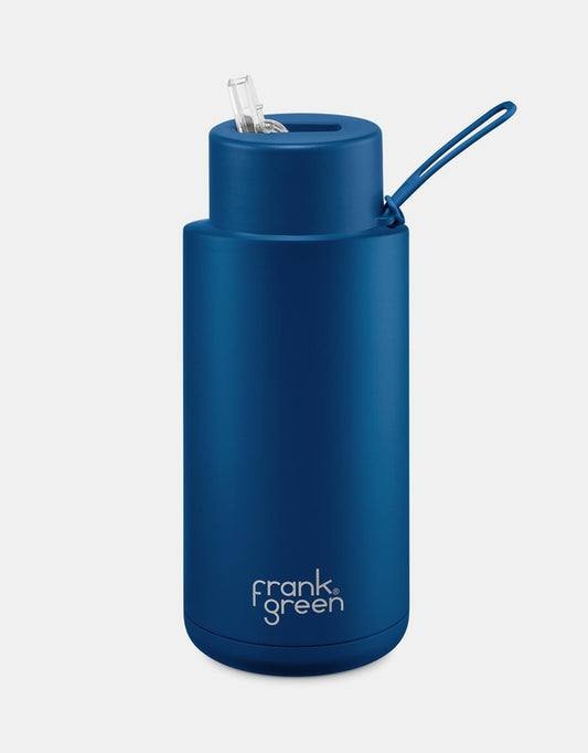 Reusable Bottle - Frank Green - 1ltr - Deep Ocean