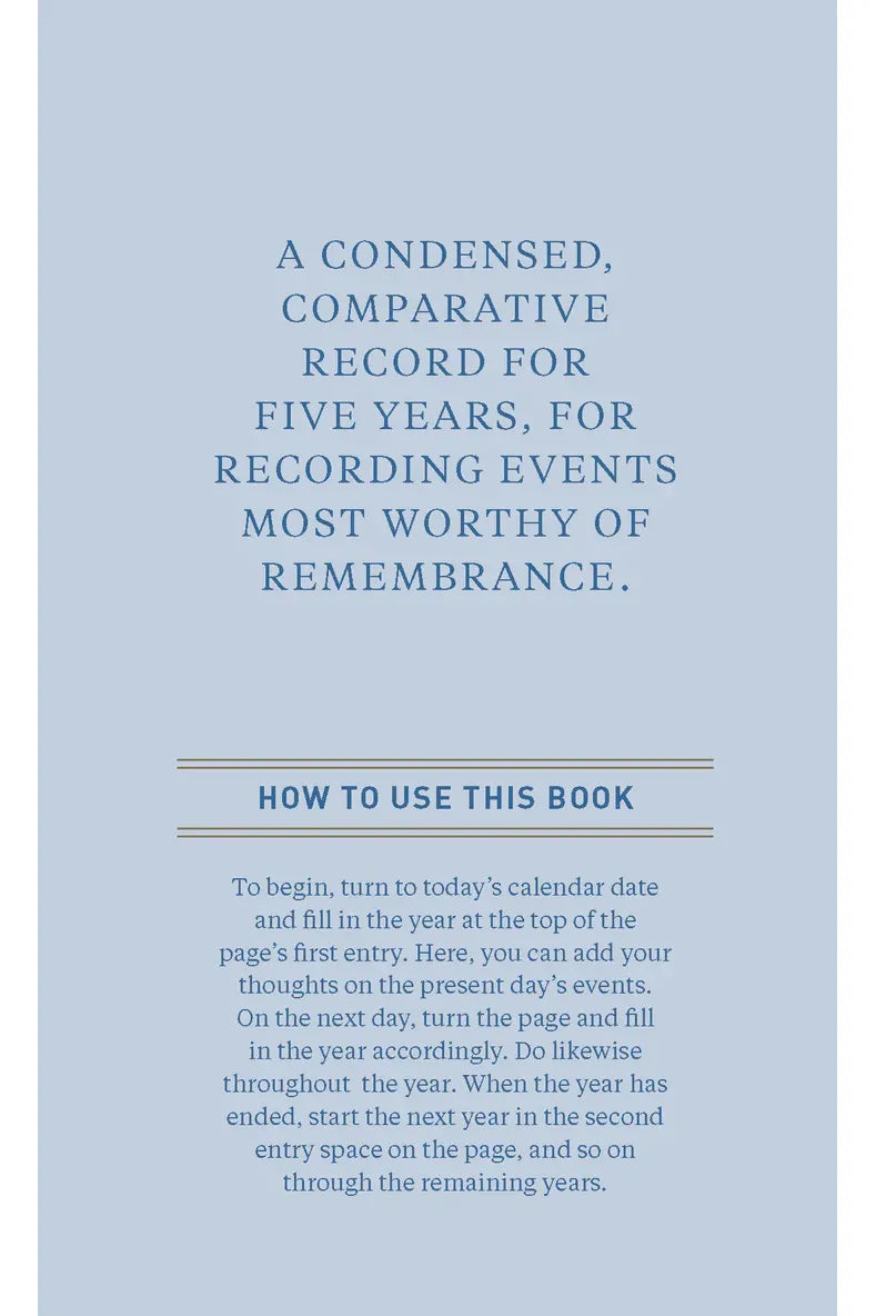 Denim One Line A Day