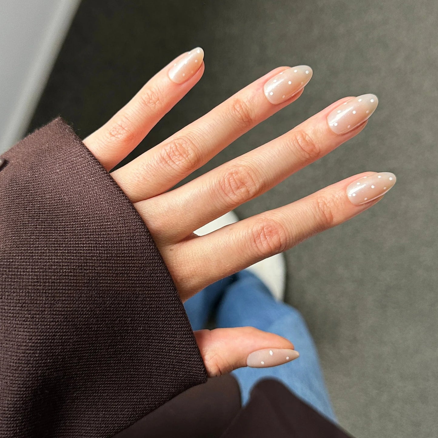Nail Kit - Sheer Polka (gel) - Pressing Nails