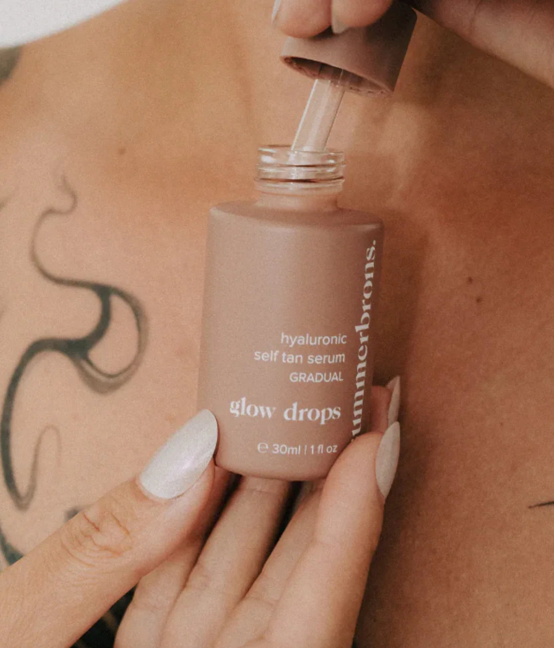 Face Self Tan Glow Drops - Summerbrons Tan