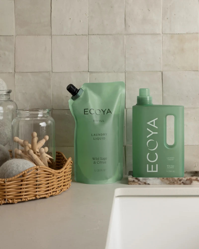 Wild Sage & Citrus Laundry Liquid 1L - Ecoya