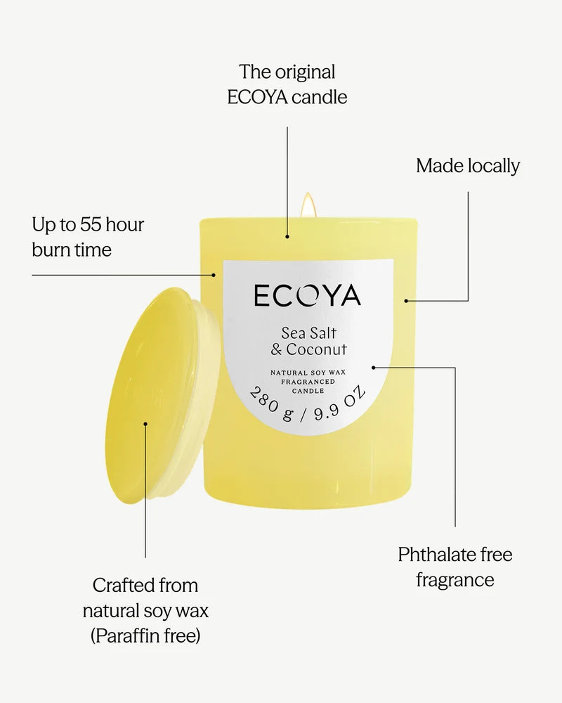 Metro Candle - Ecoya - Sea Salt & Coconut (NEW)