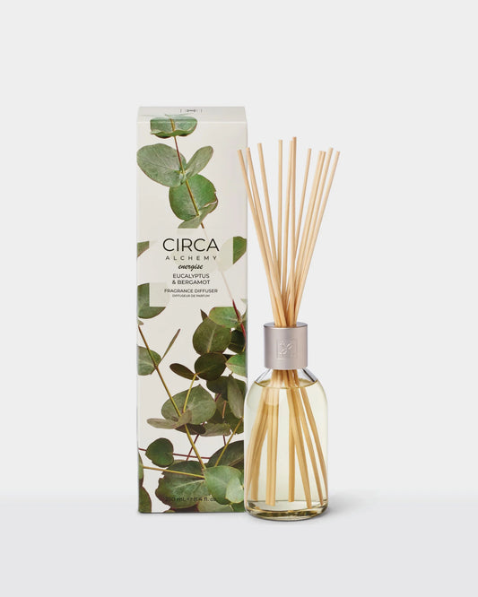 Reed Diffuser - Eucalyptus & Bergamot - 250ml - Circa