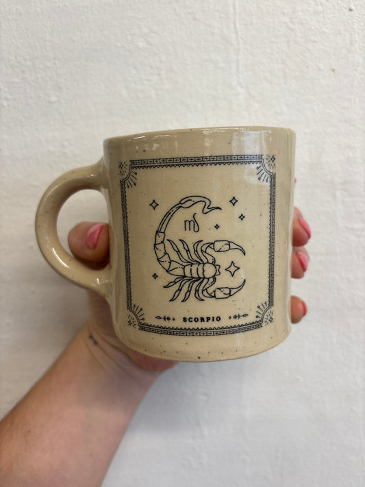 Mug -  Pottery #1758 - Scorpio