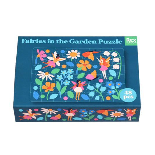 Puzzle - Matchbox - Fairies In the Garden