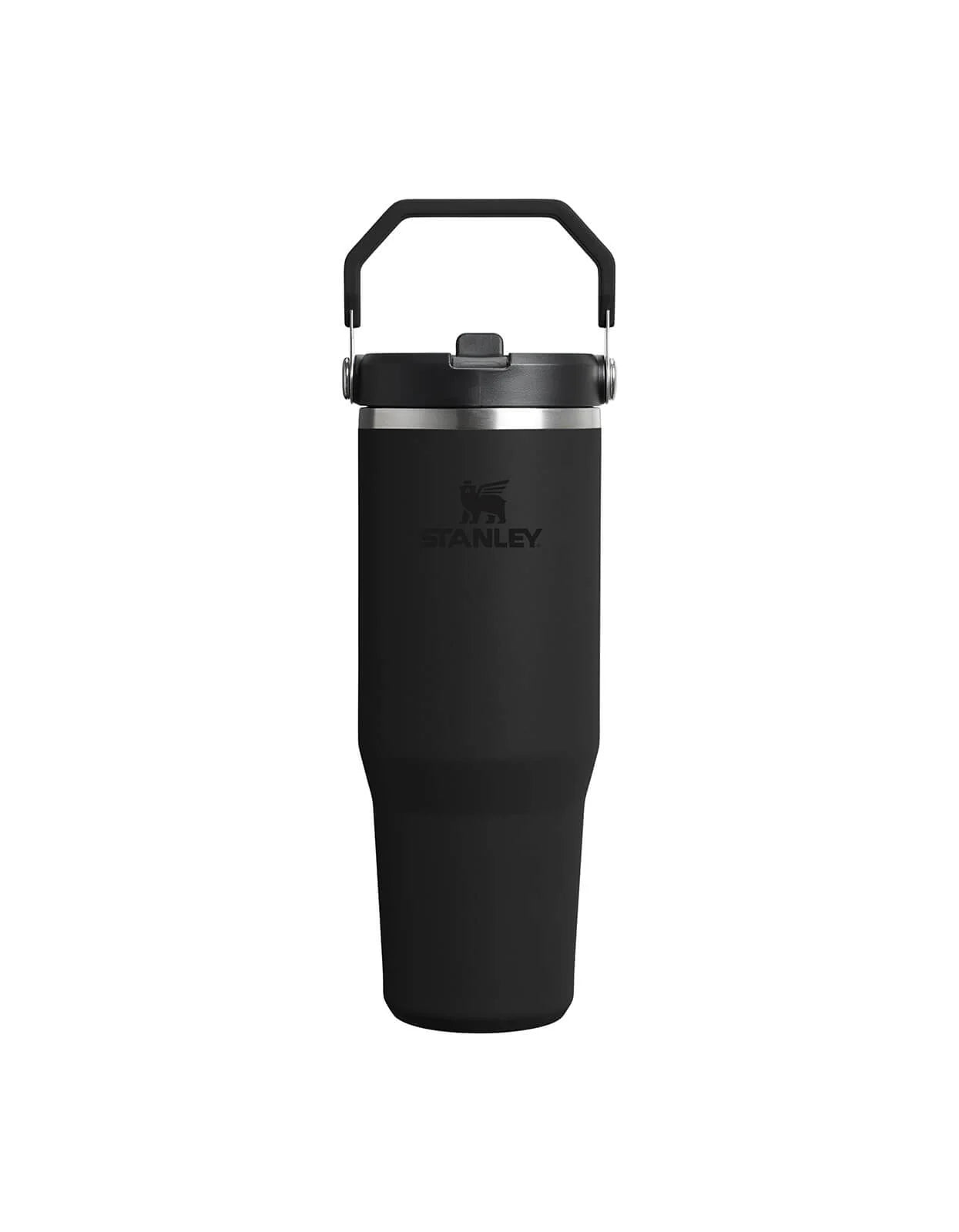 Tumbler - The IceFlow Flip Straw 2.0 - 30oz Black- Stanley