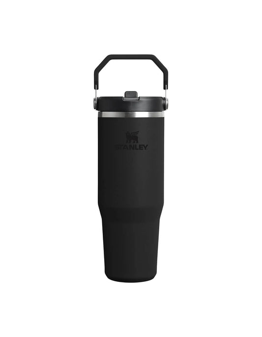 Tumbler - The IceFlow Flip Straw 2.0 - 30oz Black- Stanley