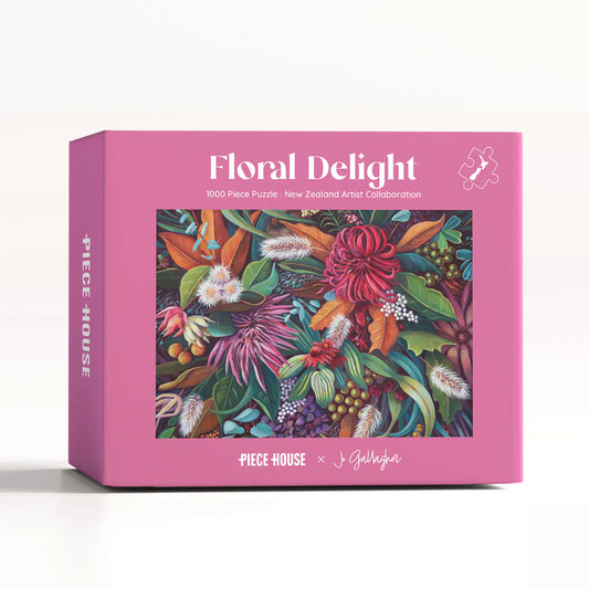 Puzzle - Floral Delight - 1000 Piece