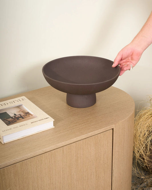 Fort Raised Bowl - Chocolate