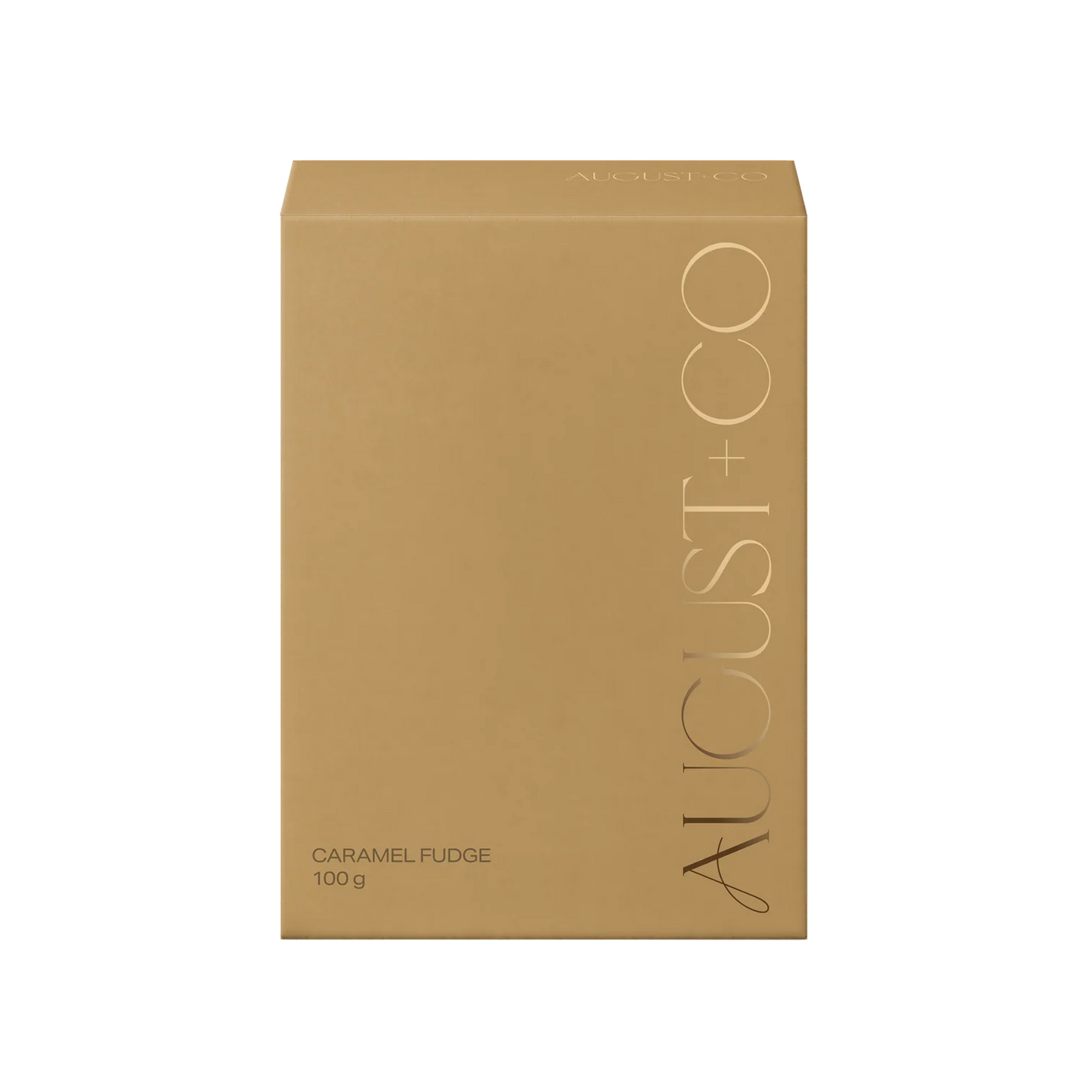 August + Co Caramel Fudge 100g