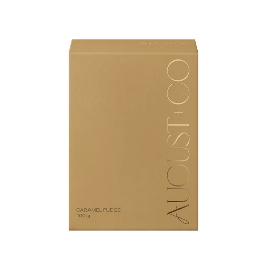 August + Co Caramel Fudge 100g